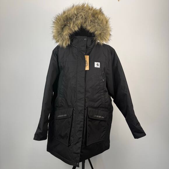 Carhartt Yukon Extremes Insulated Weatherproof Parka Womens Plus Size Coat NEW - Picture 2 of 16